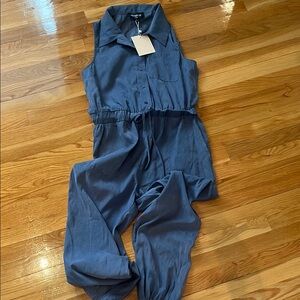 Women's Blue Jumpsuit